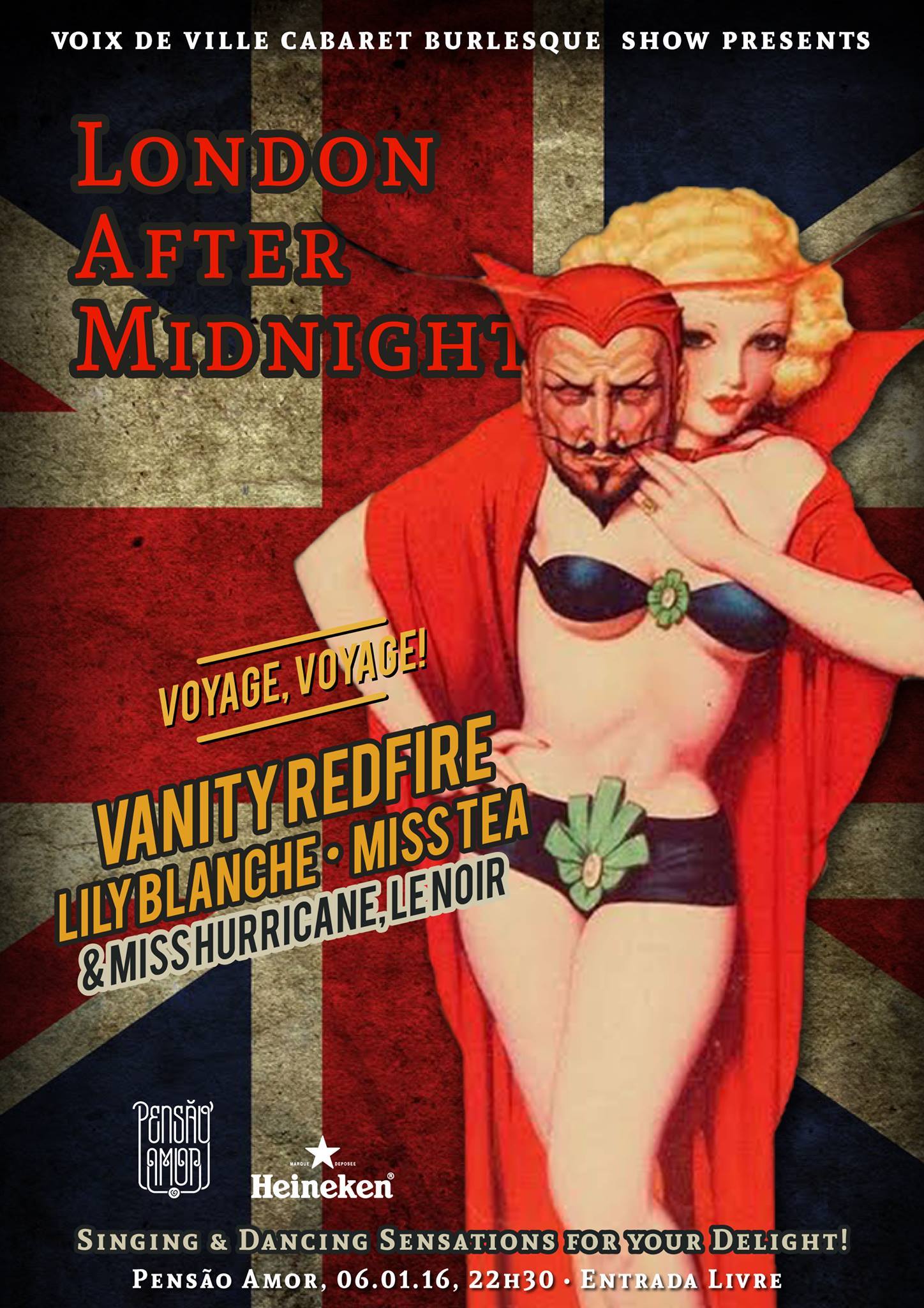 London After Midnight Caberet Burlesque