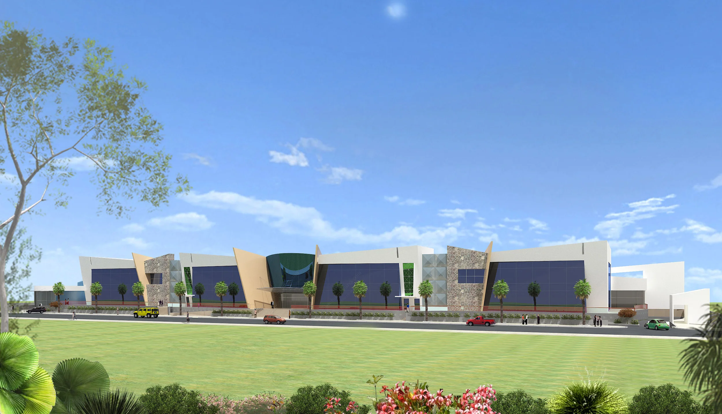 Series of Exterior Renderings and Perspectives