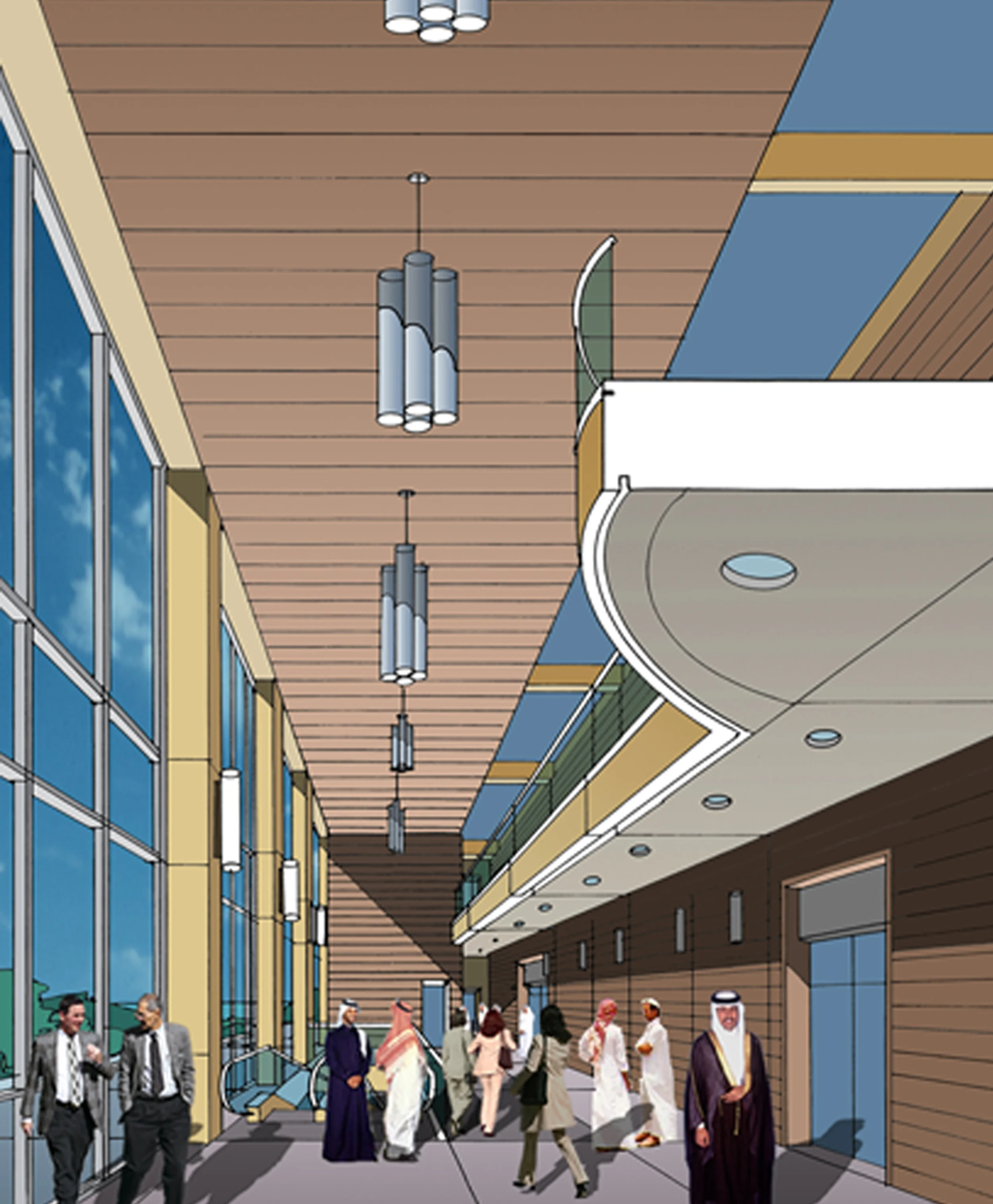 Interior Lobby Visualization