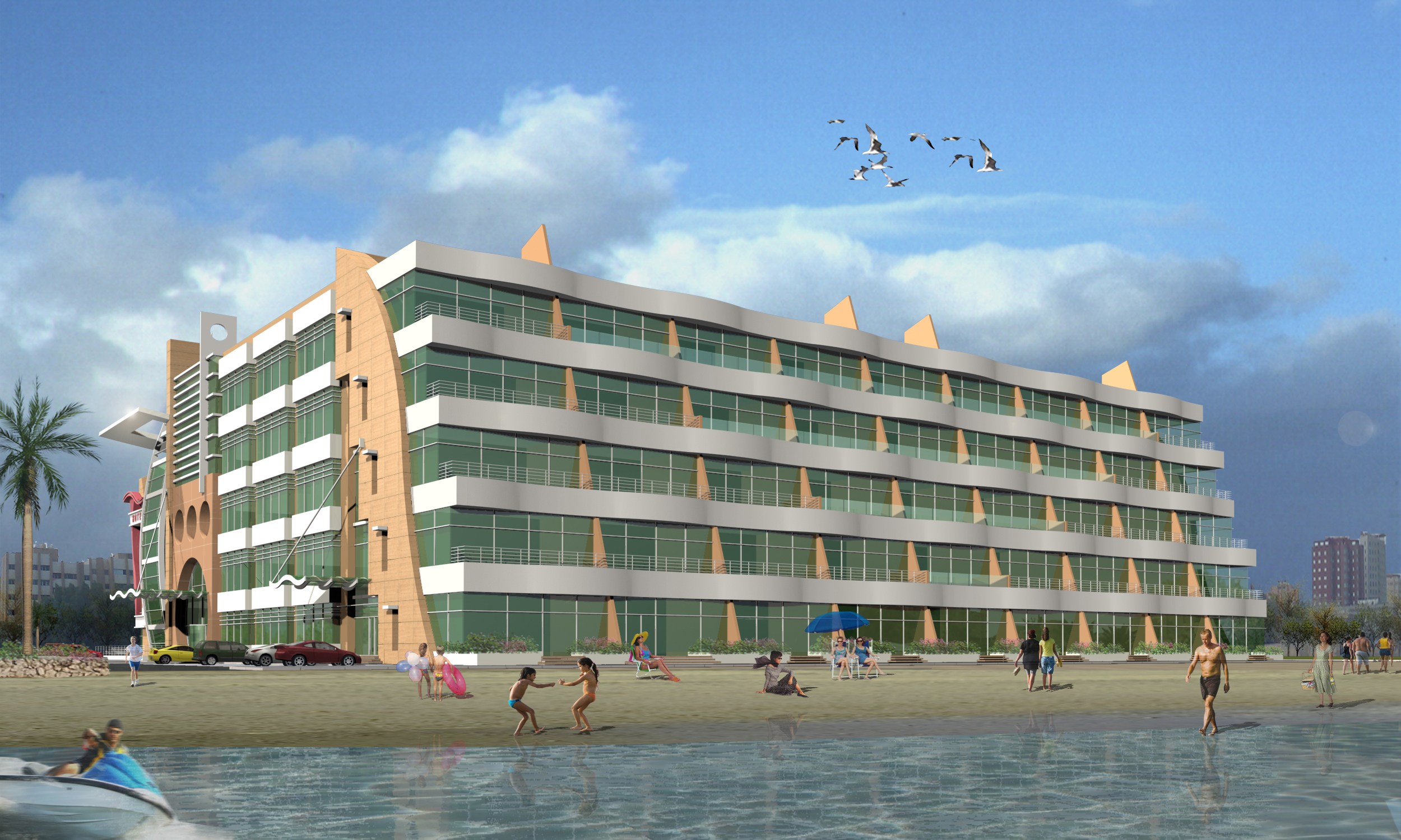 Beachfront Facade Design