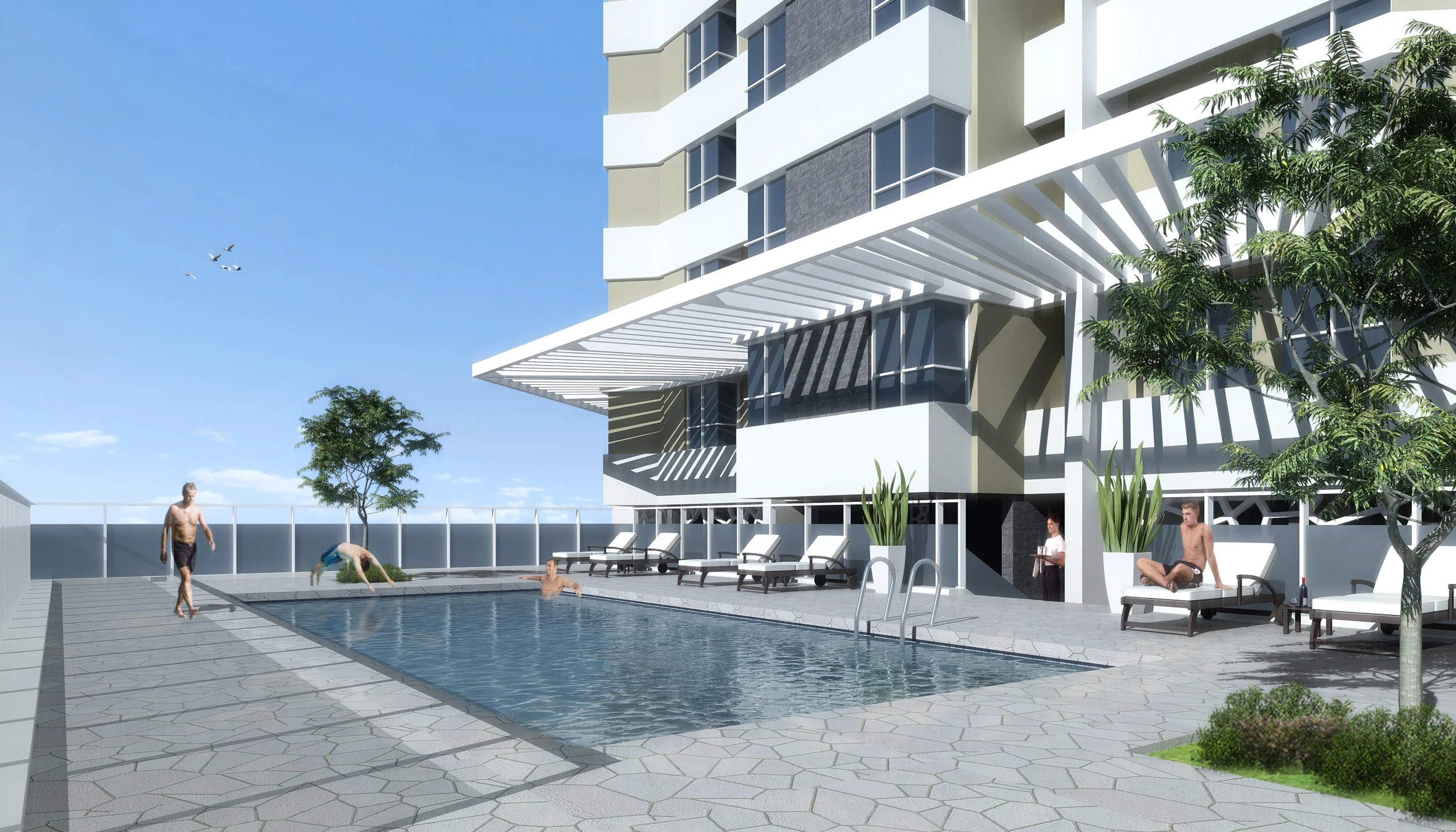 Rooftop Pool with Panoramic Views