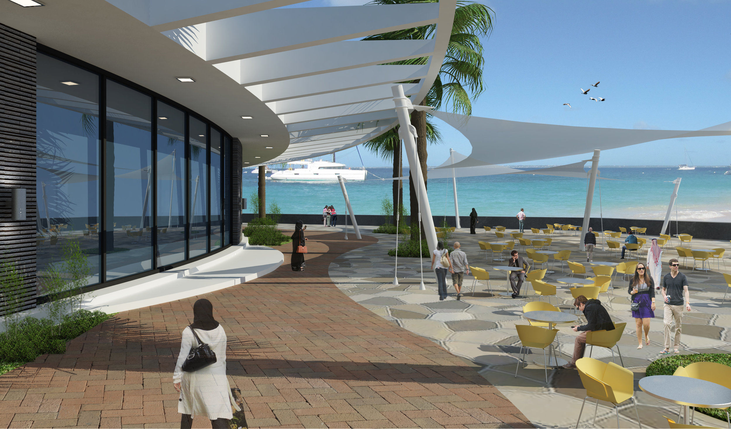 Member's Restaurant and Viewing Area