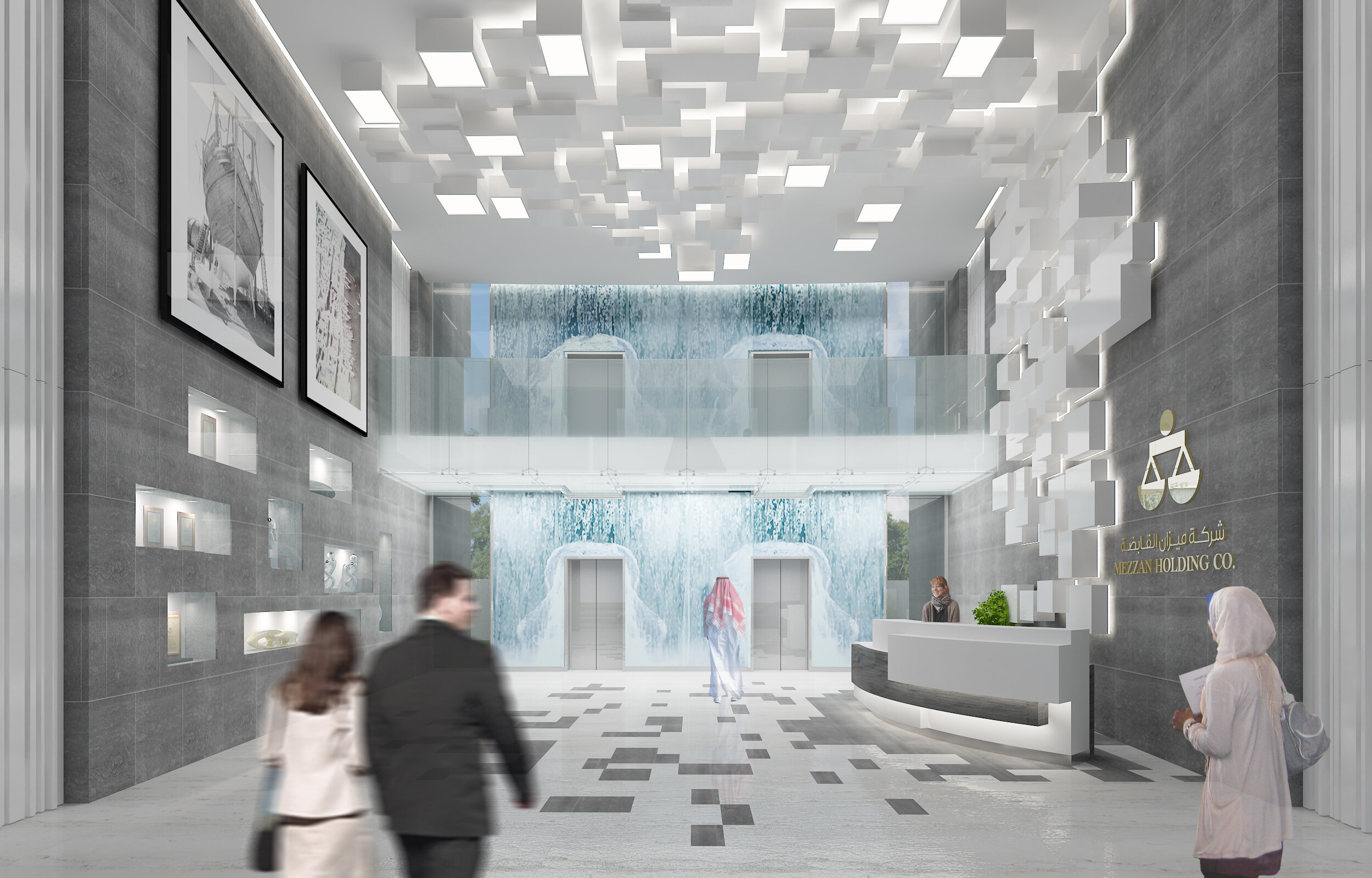 lobby and entrance