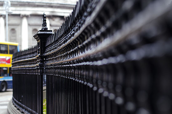 railings of trinity college dublin