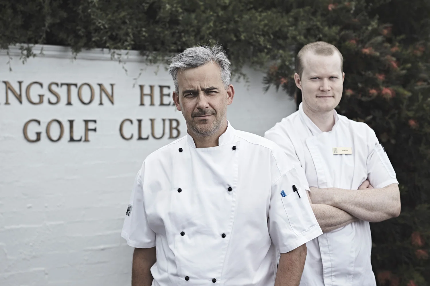 Chef Warwick & Second Chef Simon
