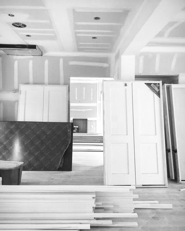 The all-important, always rewarding #process, rooted in our innate love for seeing beautiful spaces come together.