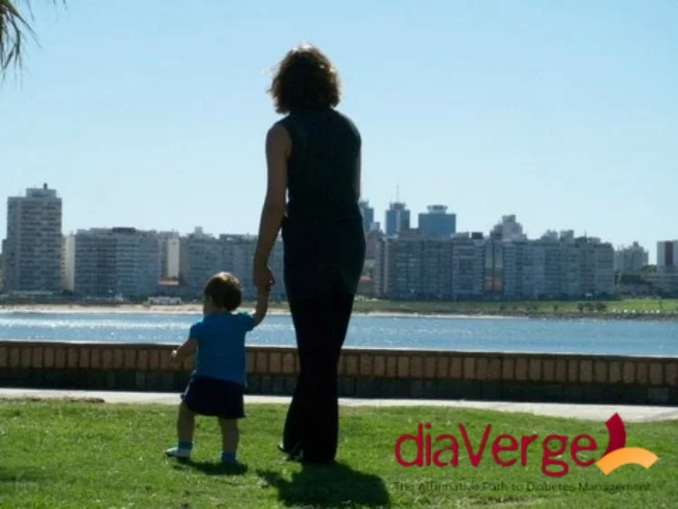 Montevideo, Uruguay, daughter #1 15 months old. March 2009