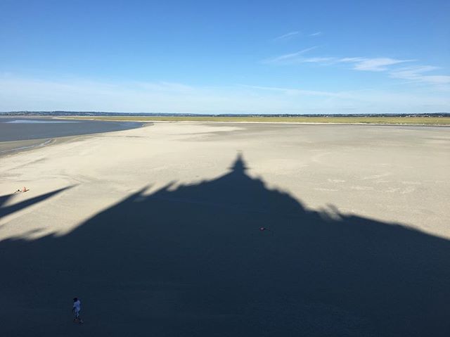 La majest&eacute; du Mont Saint Michel

#MontSaintMichel