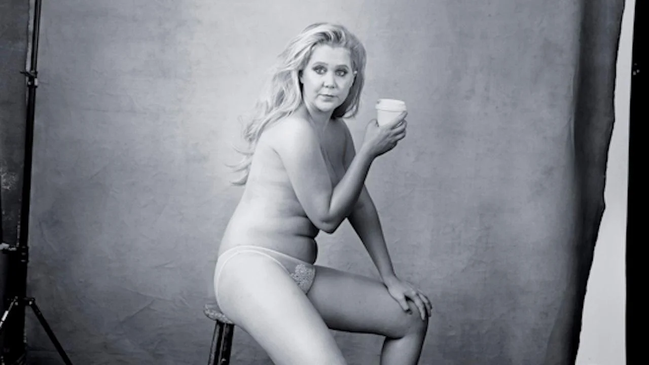 Fans Take to Twitter and Facebook to Support Amy Schumer’s Recent Controversial Pose in the 2016 Pirelli Calendar.  