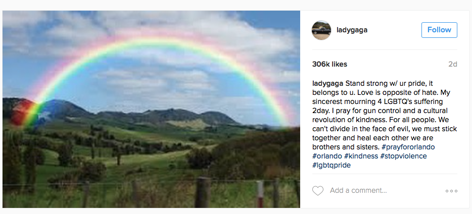 Instagram @ladygaga