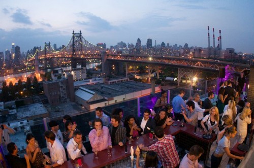 Z Hotel - Rooftop Bar , Long Island City, New York.