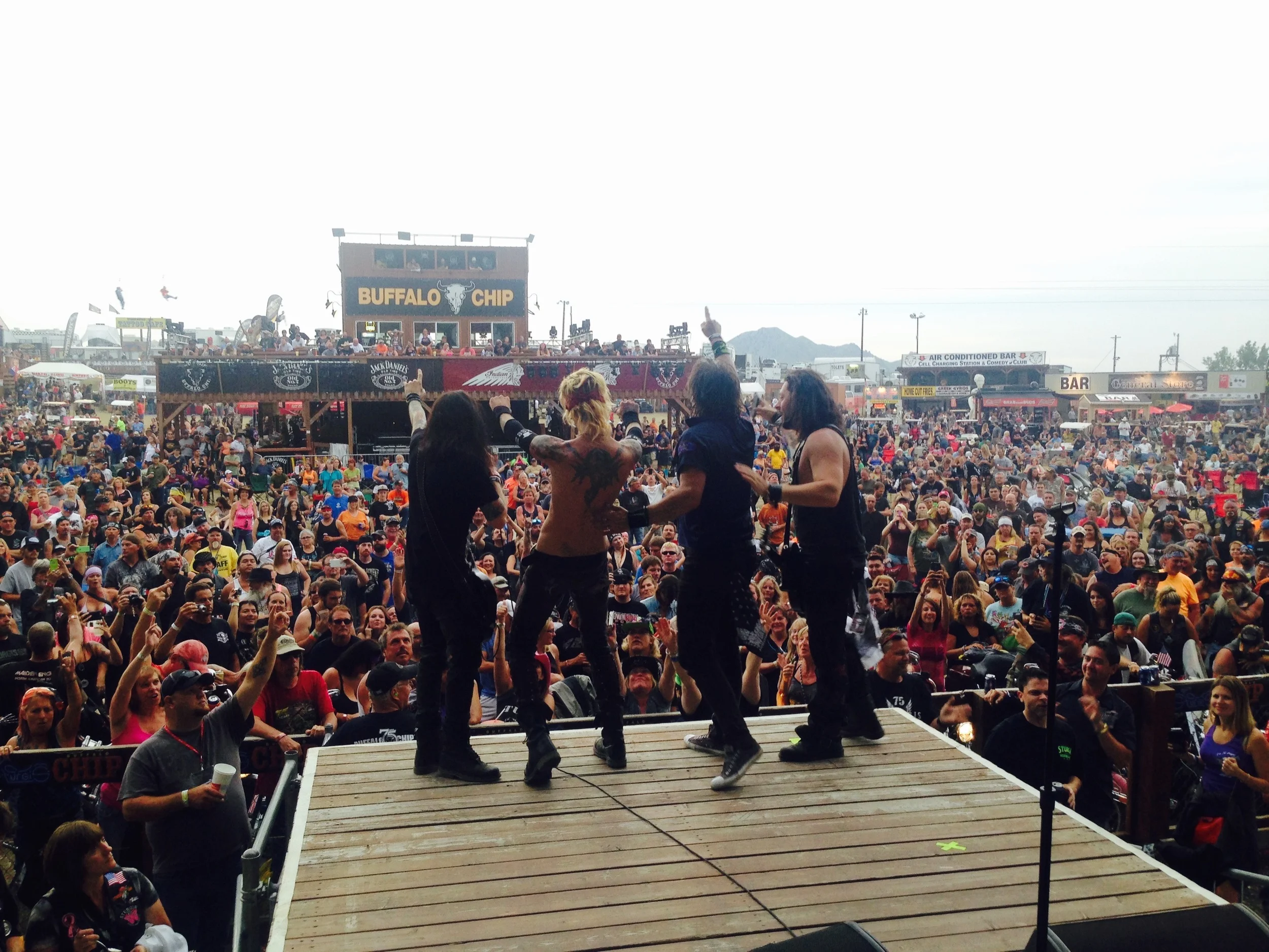 THIS WEEK... NYC INDIE ROCK BAND, SWEET CYANIDE HITS THE ROAD TO HEAD OUT WEST AND ROCK THE GREAT BIG CHIP!