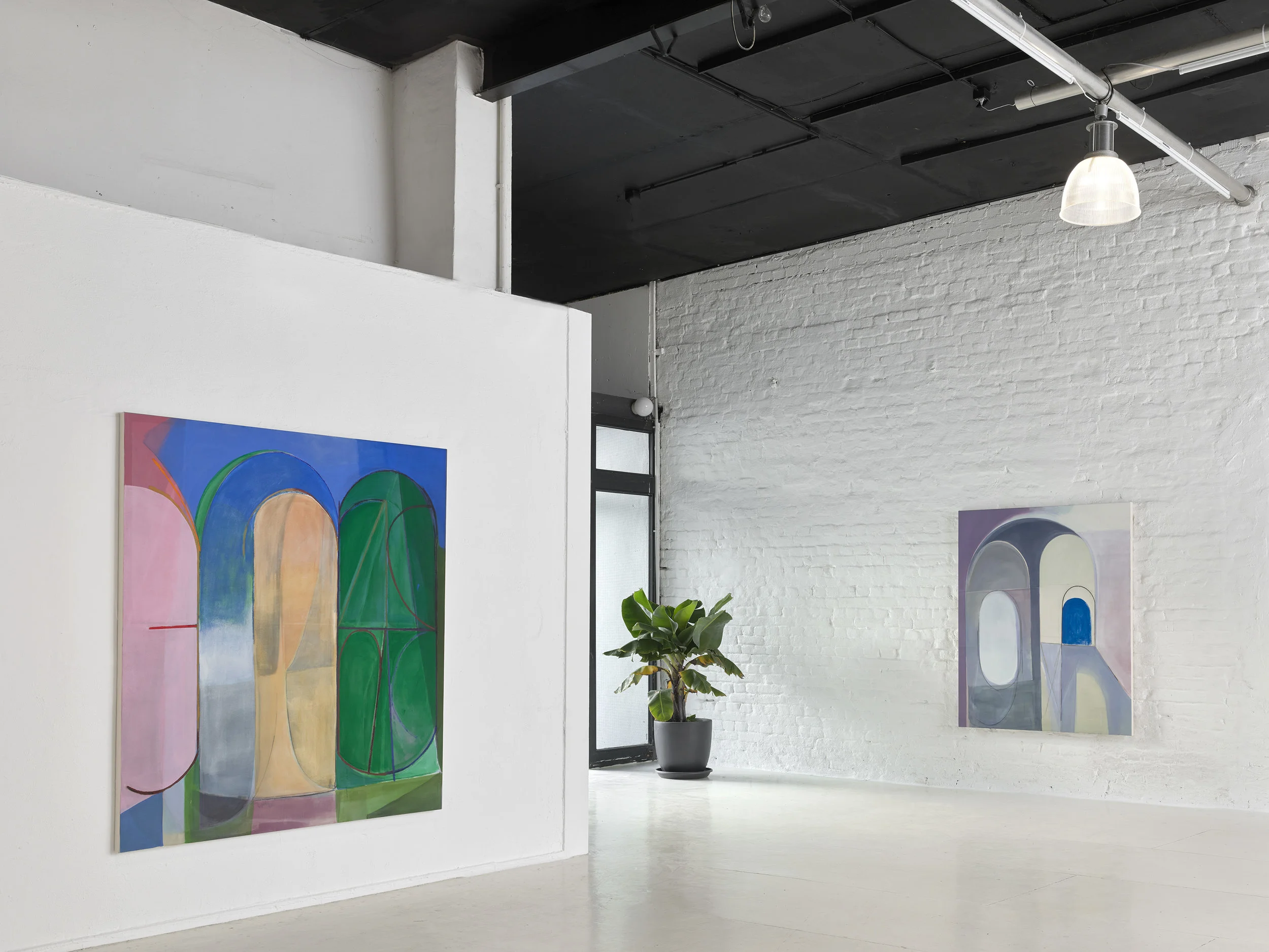 Installation view, Interiors , wildpalms, Dusseldorf, September 2018 Photo by Achim Kukulies