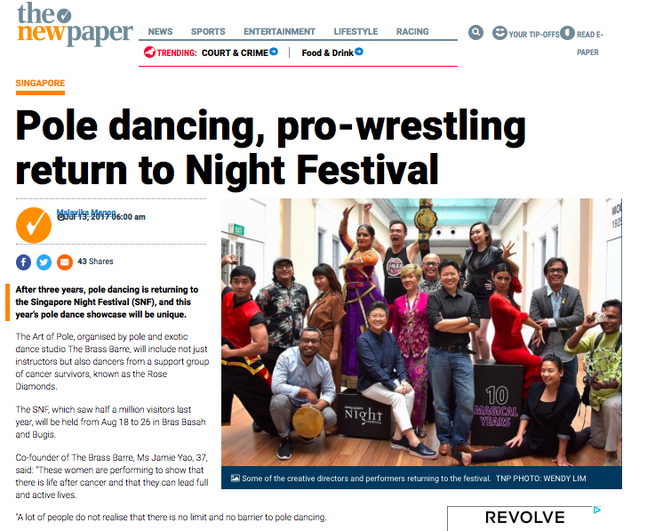 PR - SNF 2017 - Pole dancing, pro-wrestling return to Night Festival, Latest Singapore News - The New Paper - screengrab 01.png