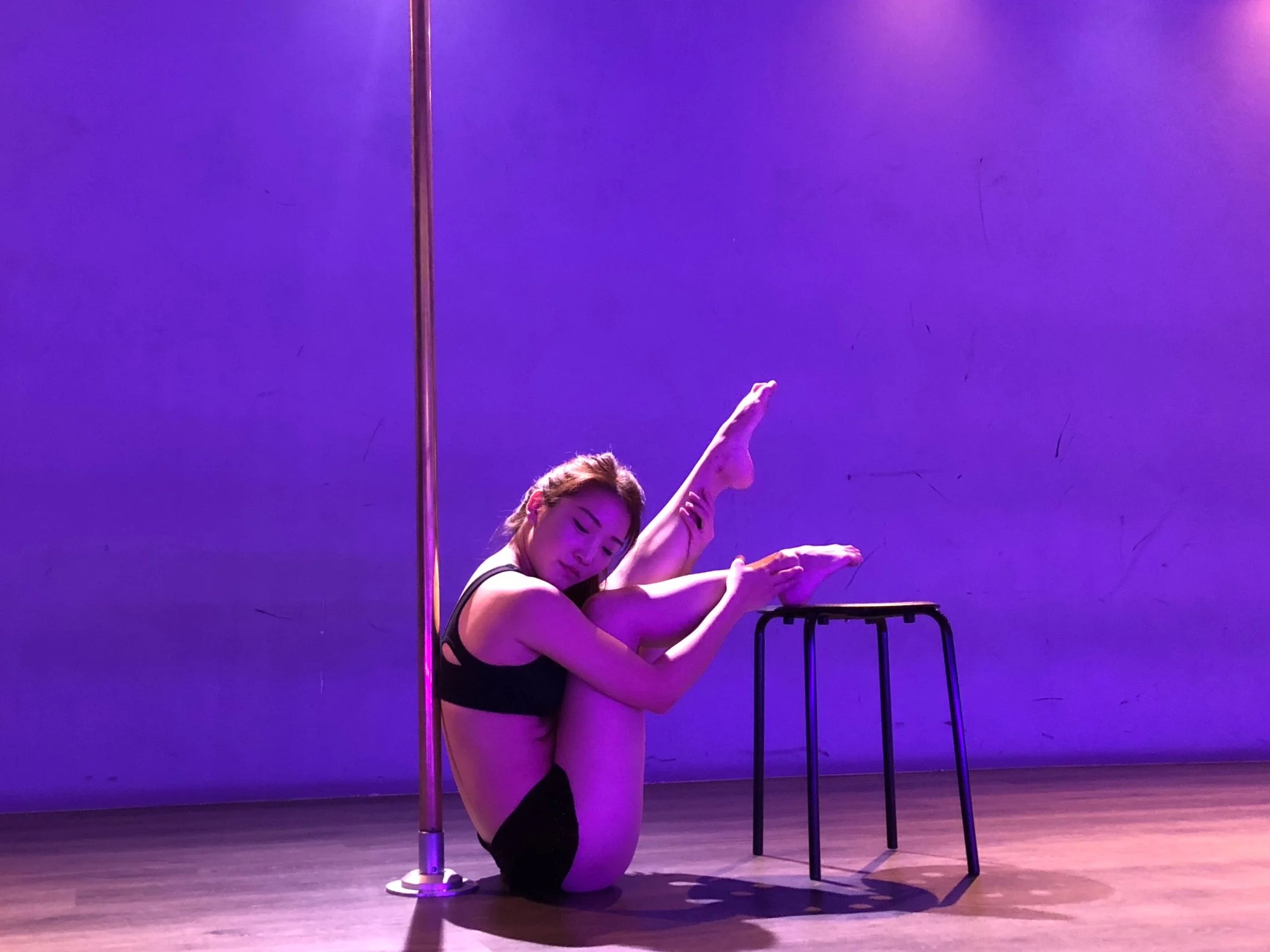 POLE AND CHAIR
