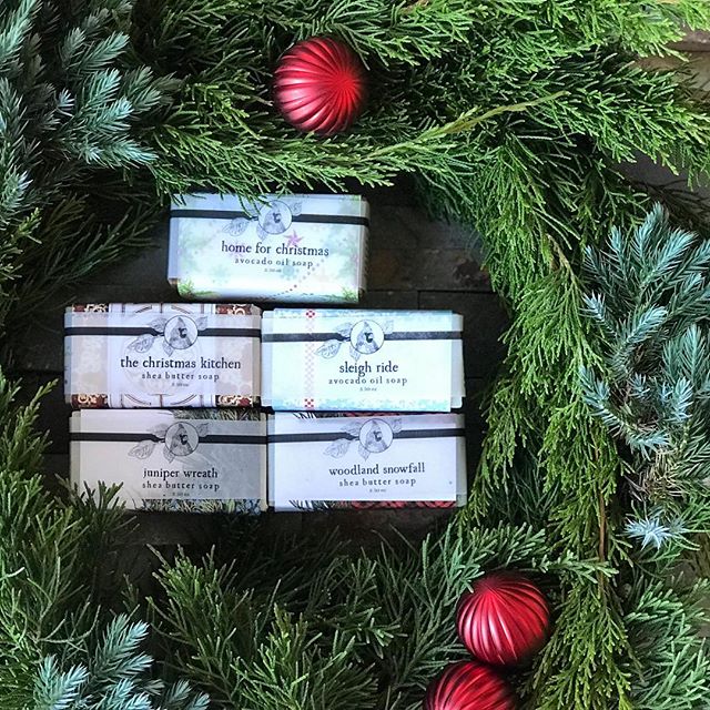 🎄Super Sale! All our Christmas soaps are marked down to $3.75/bar till Sunday night. 🎄Quick! Go get the perfect gift for everyone on your list. 🎄
