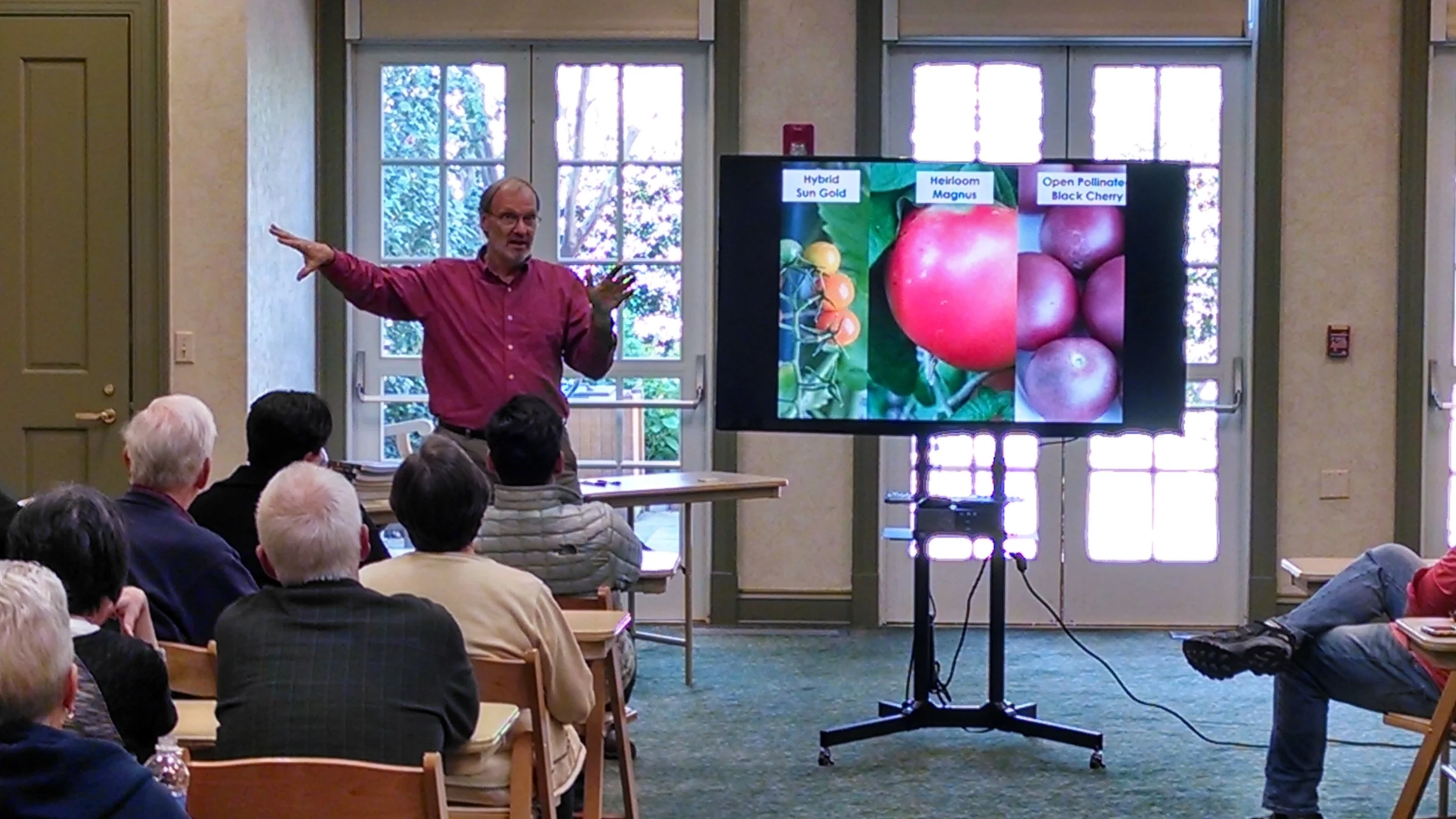 Speaking at Daniel Stowe Botanical Gardens