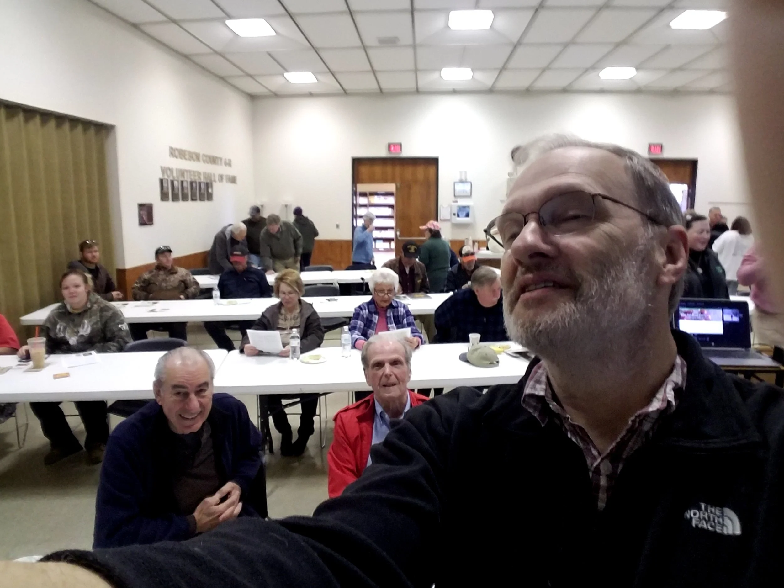 My gathering audience at Lumberton NC