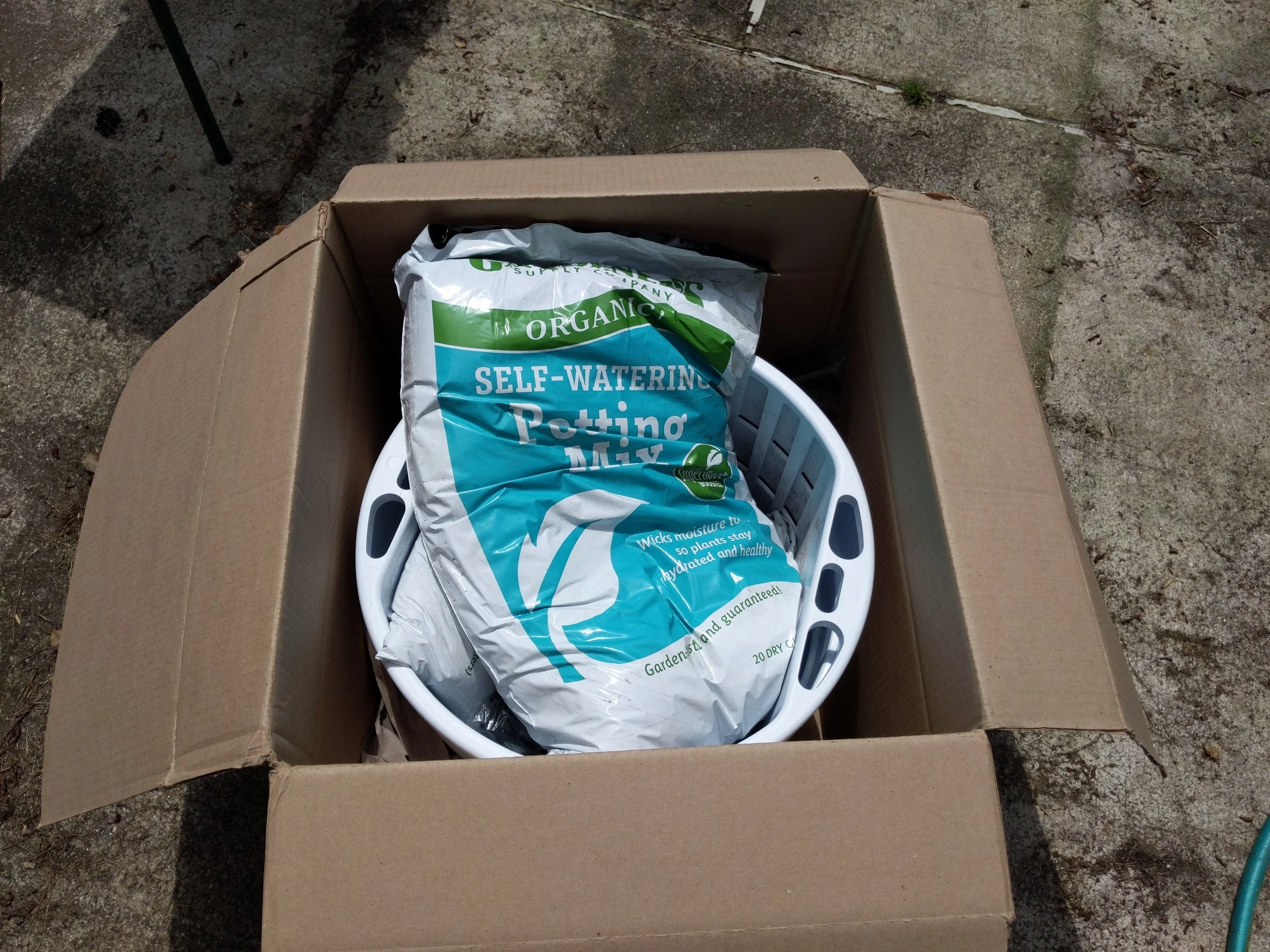 Open box