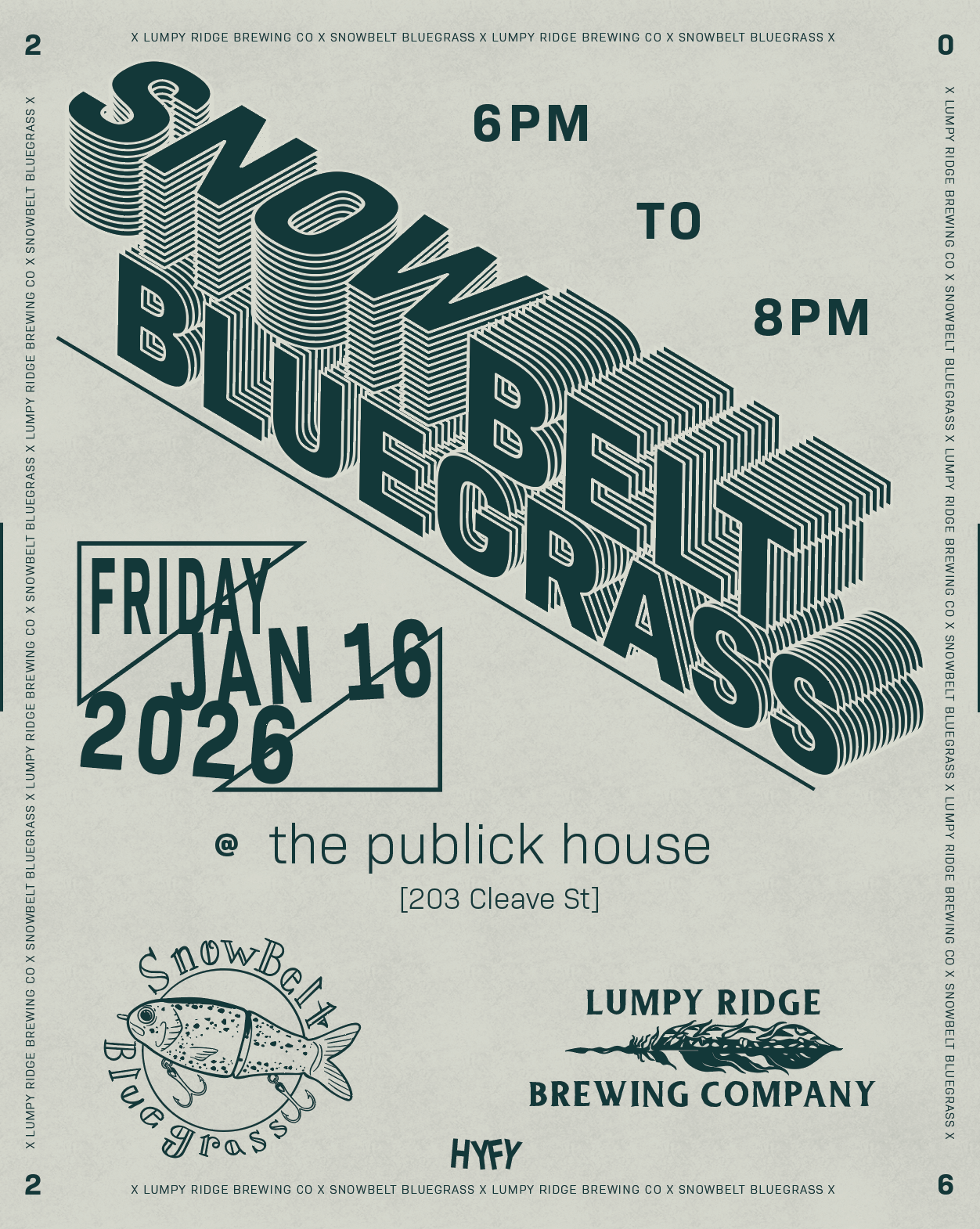 A Night w/ Snowbelt Bluegrass @ The Publick House