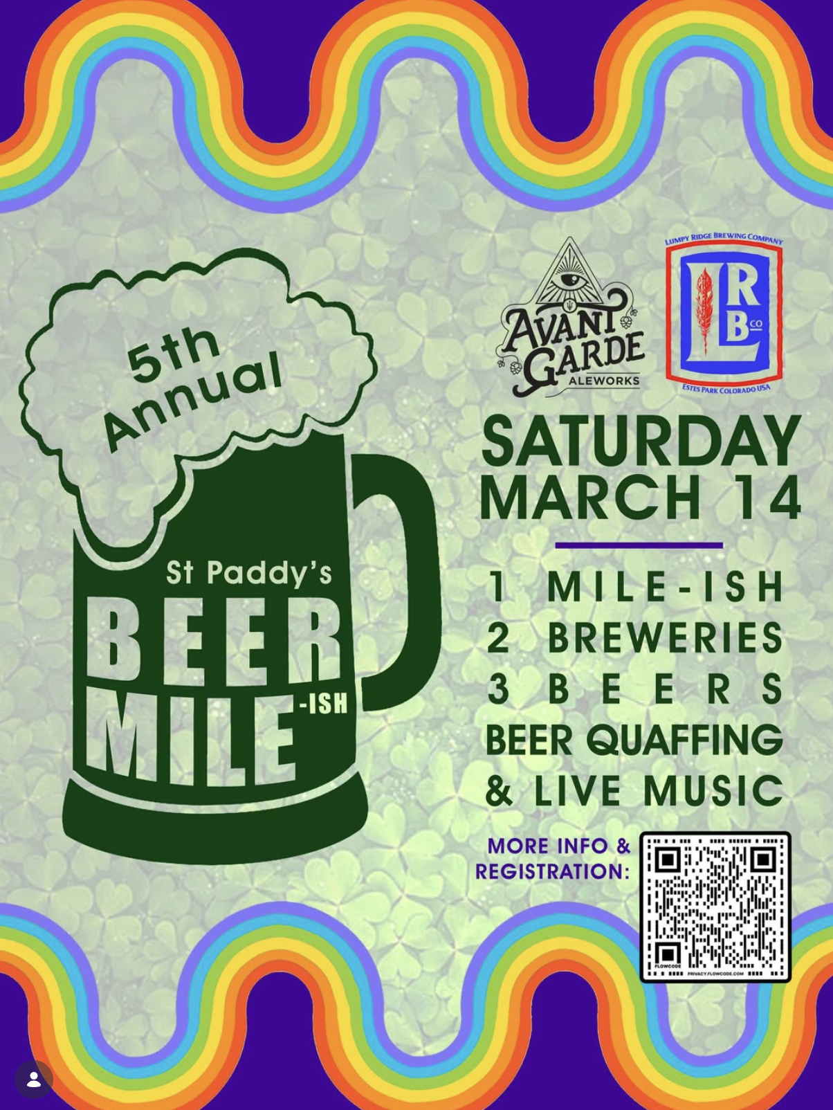 Beermile(ish)! w/ Avant Garde!