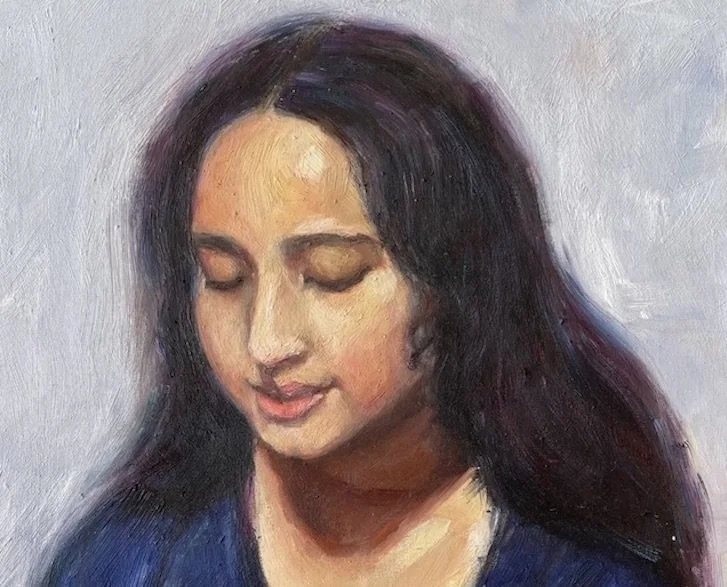 Aparajita Gopal_Painting_Reading_16x20in_Oil on Canvas.jpeg