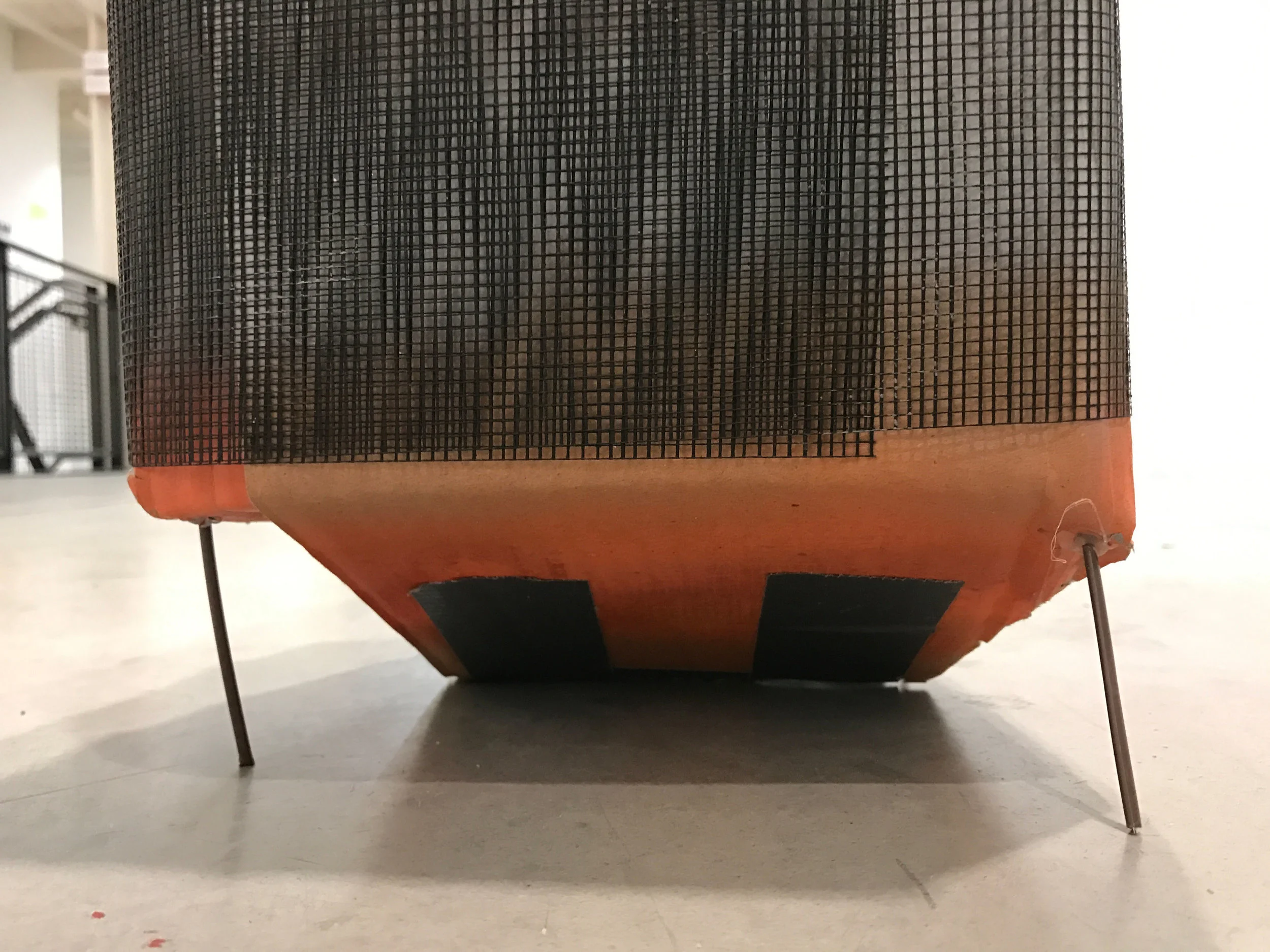 Low industrial object