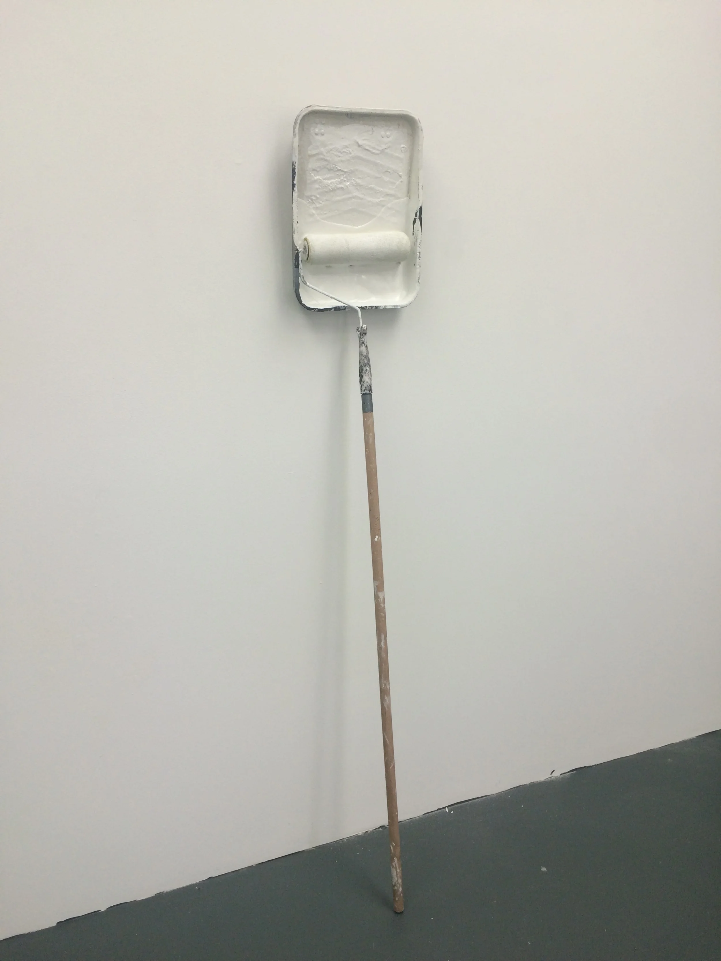  Latex paint, paint roller and extender, paint tray  68" X 12" X 6"  2015 