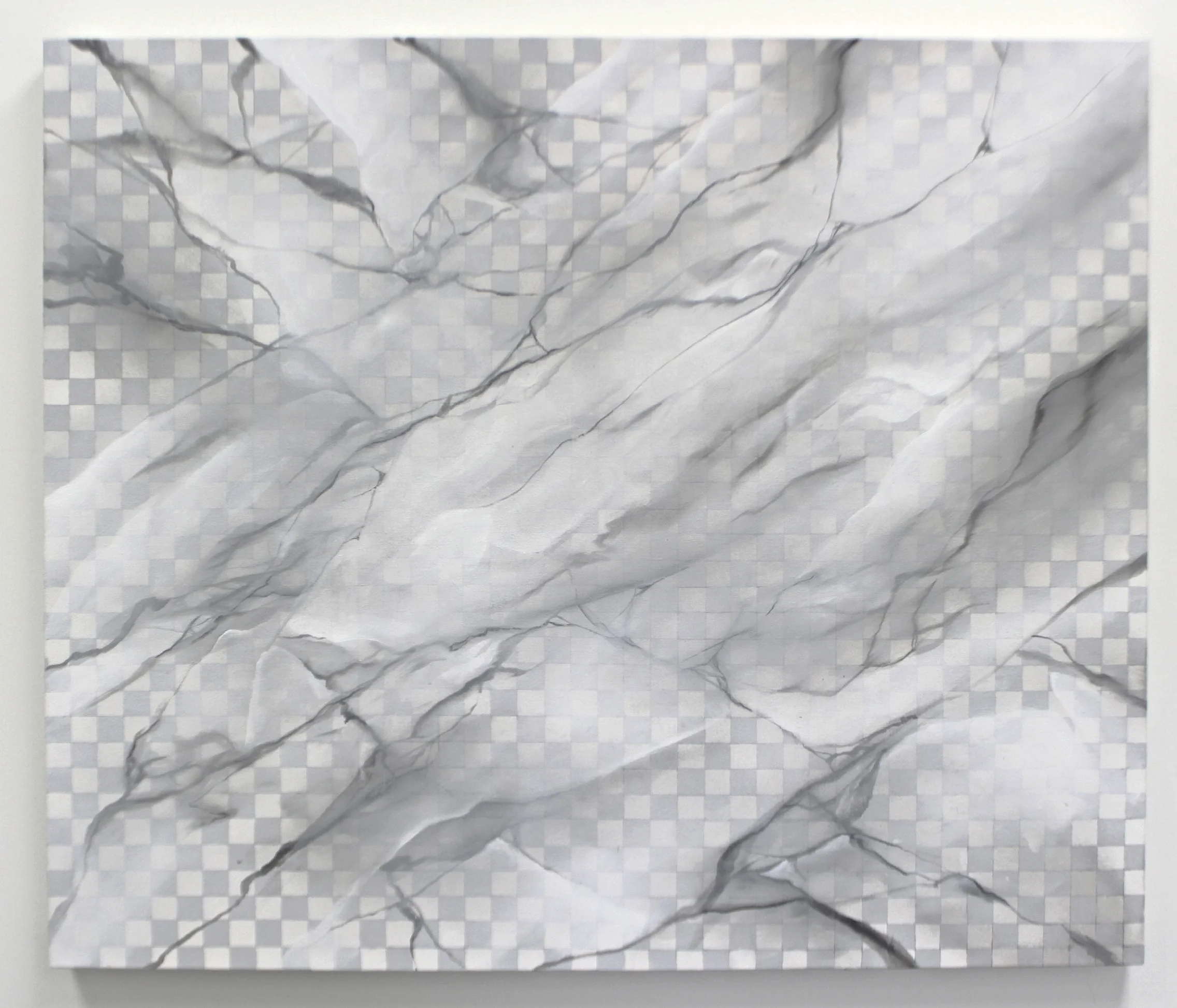  Acrylic on canvas  36" X 41" X 1.5"  2015 