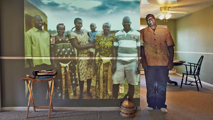 Skype's Impossible Family Portrait project
