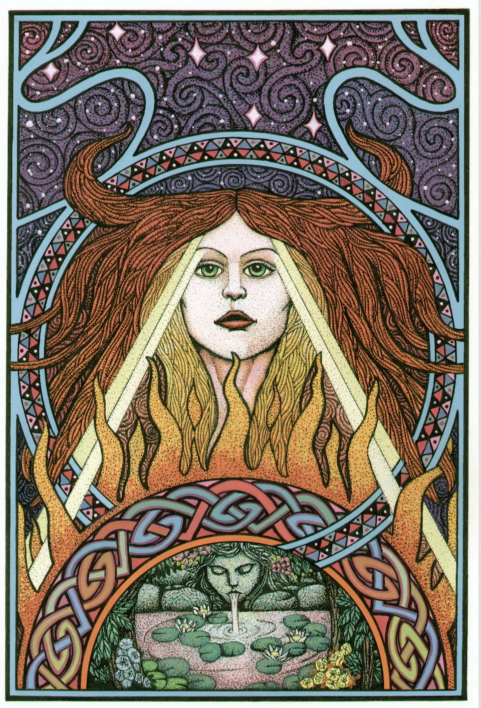 Brigid’s Fire by Courtney Davis