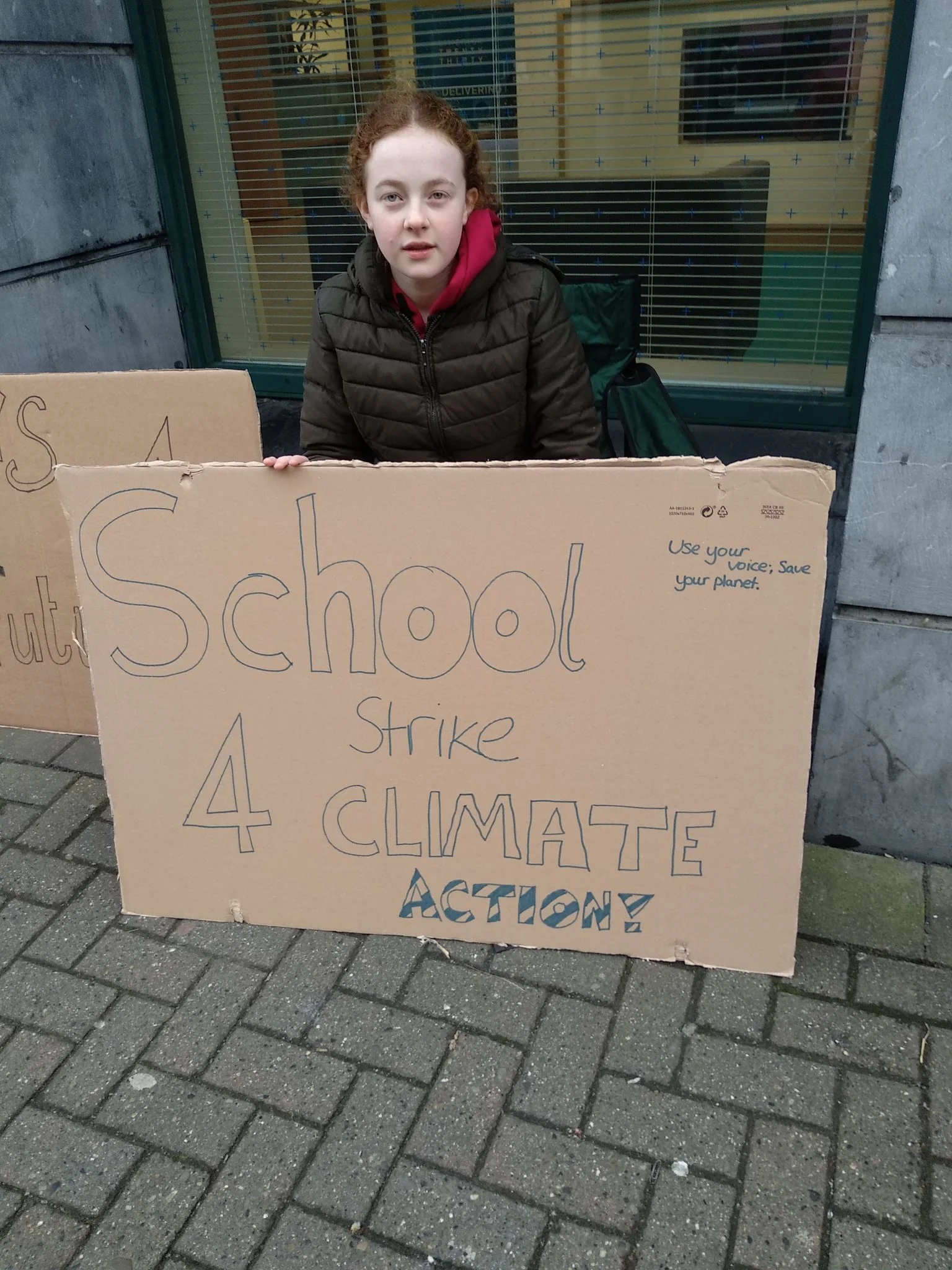 Exton on Week 1 of FFF Limerick’s school strikes in March