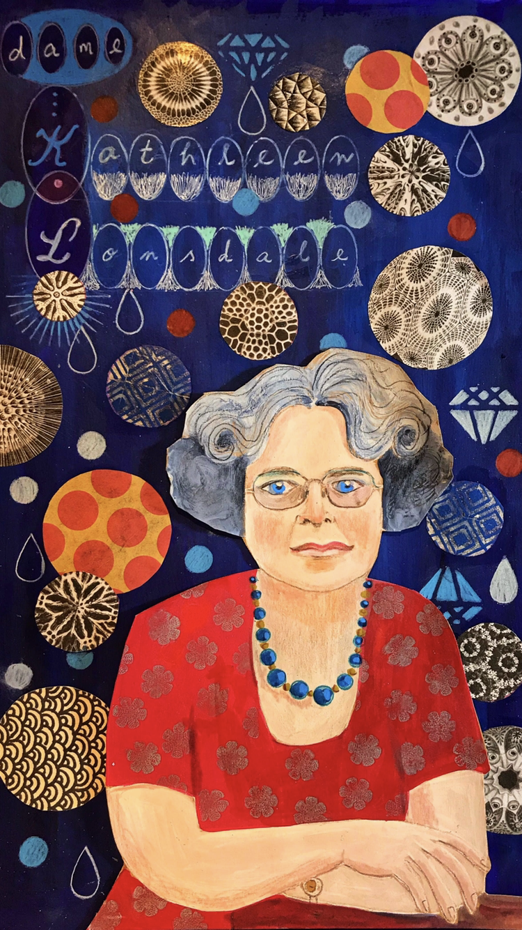 Kathleen Lonsdale by Adrienne Geoghegan