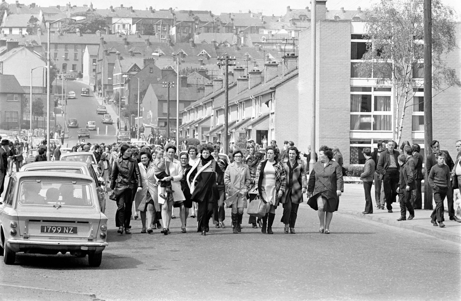 Derry Peace Women march in 1972