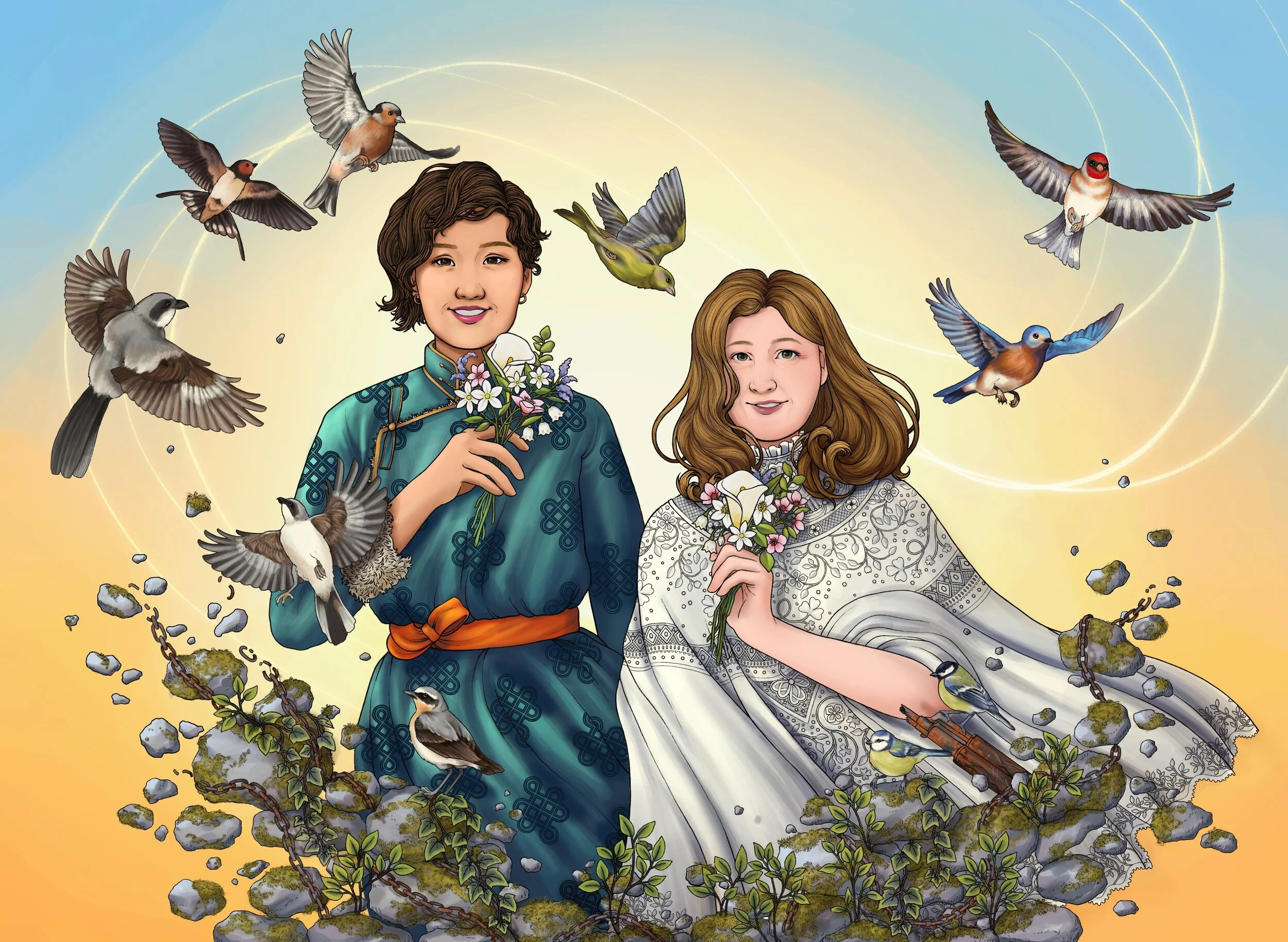 #3 Gonchigkhand Byambaa & Briege Kearney