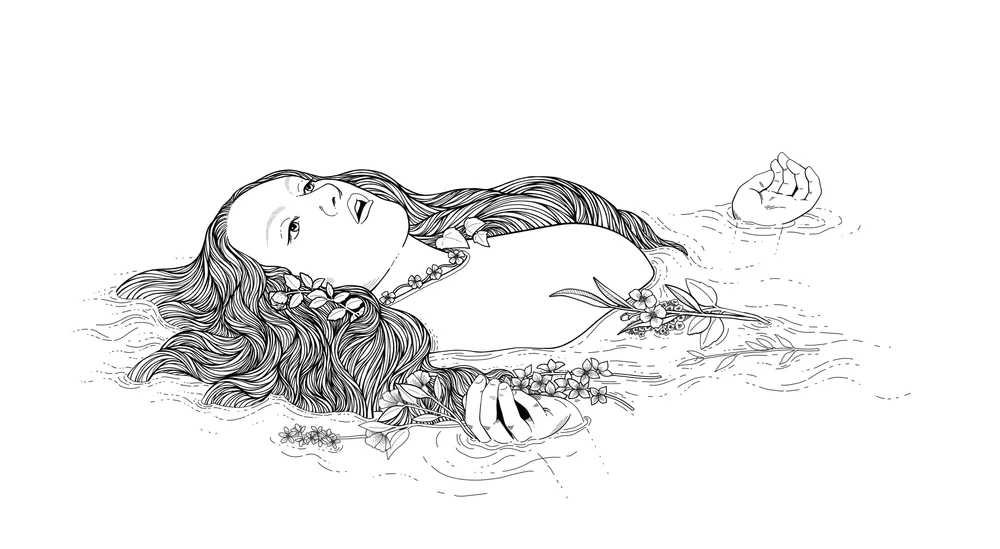 A study of John E Millais' 'Ophelia', 2021