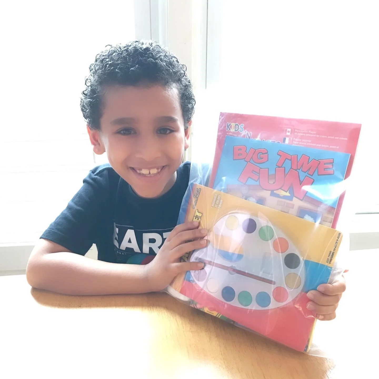 Our children at YES Emergency Child Care Services for Essential Workers. Excited to start the weekend packed with awesome fun supplies and activities donated by the Butterfly Effect Project and Supplies for Success. Thank you for @suppliesforsuccessorg your generous donation and putting smiles on our children faces. #Yesnewsli