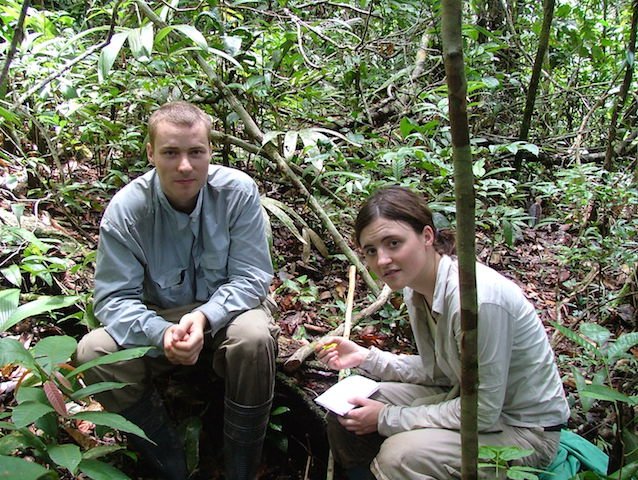 Rio Amazonas Research Station - Biological Conservation - Students Taking Notes in Amazon Rain Forest