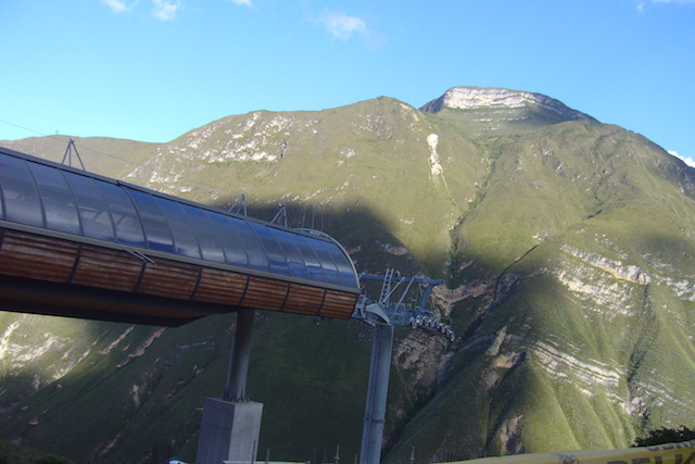 Kuelap Cable Car - Lower Station.JPG