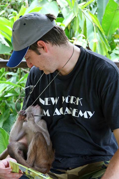 Iquitos - Pilpuntiwasi Butterfly Farm & Amazon Animal Orphanage - Cheeky Monkey.jpg