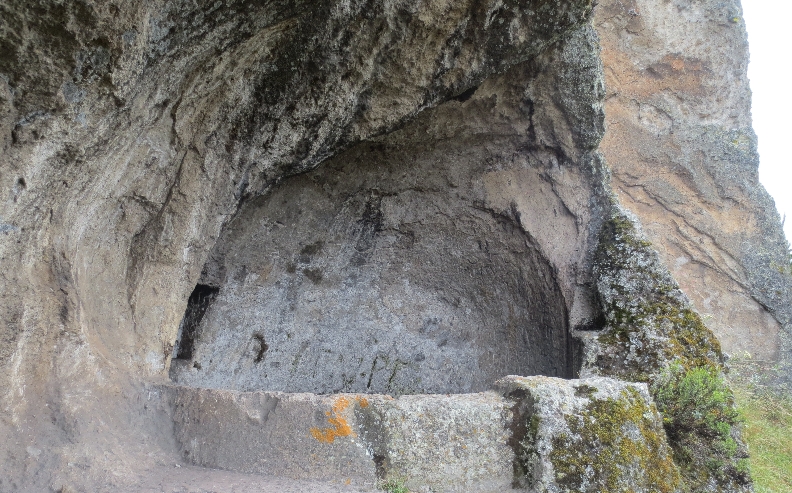 Cajamarca - Cumbe Mayo - Niche.JPG