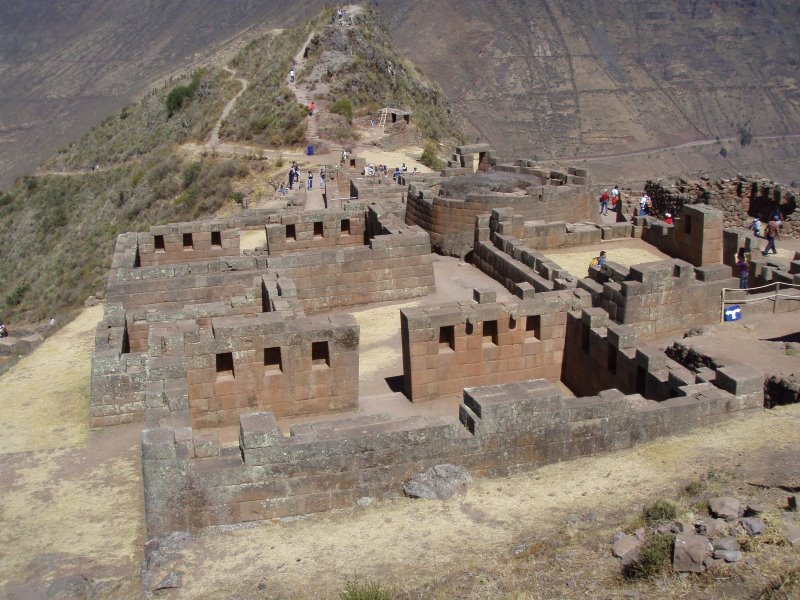 Low Altitude Machu Picchu - Pisac Ruins & Path to Pisac Town.JPG