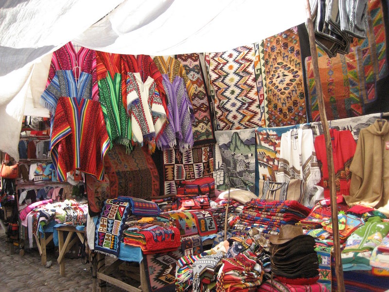 Low Altitude Machu Picchu - Pisac Market Textiles.jpg