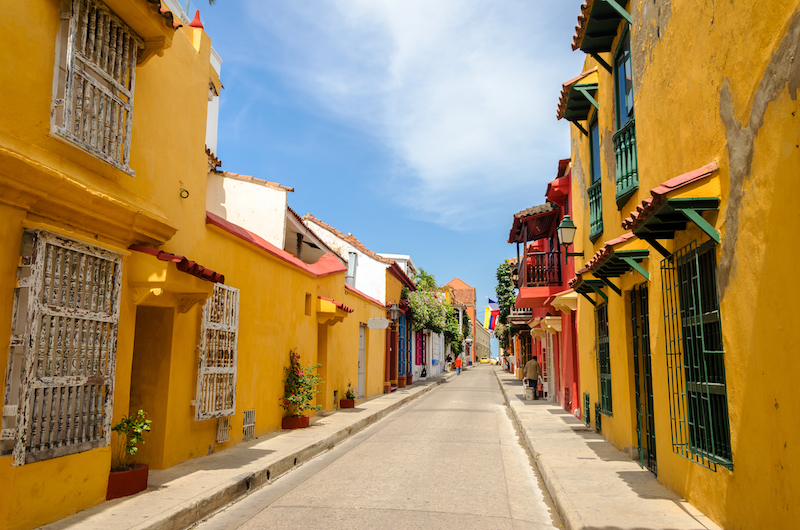 Colombian Highlights - Cartagena - Colonial Street.jpg
