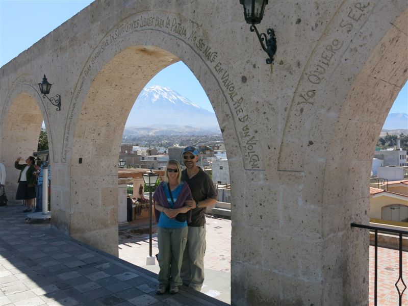 Arequipa & Colca Canyon 4D - View of Misti Arequipa.JPG