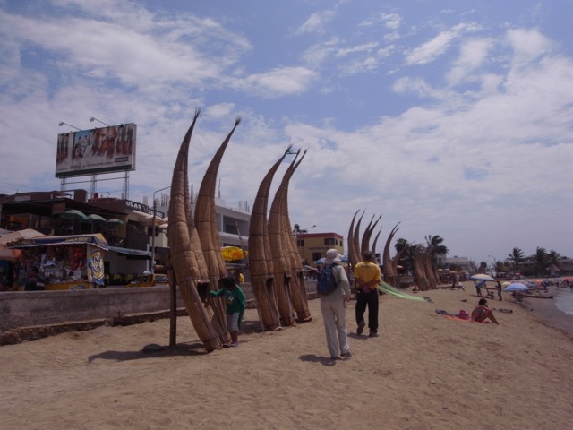 Huanchaco, La Libertad - Reed Boats on Beach.jpeg