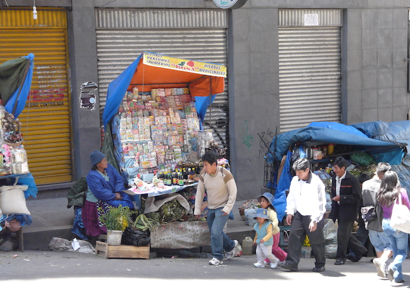 La Paz & Uyuni 4D - Market Vendors in La Paz.JPG