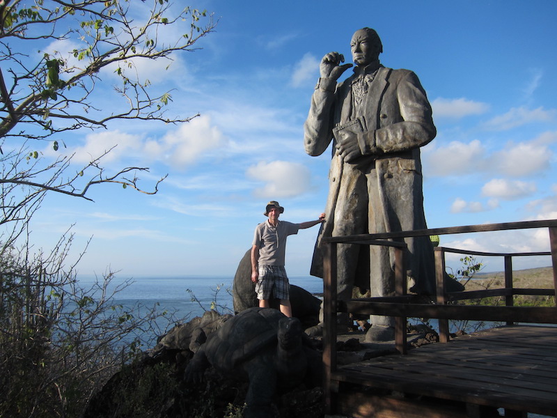 Galapagos Islands 5D - Darwin Statue.jpg