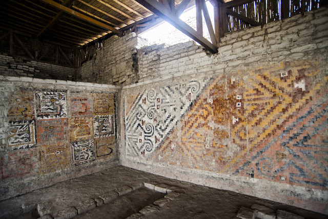 Trujillo, La Libertad - El Brujo Archaeological Site - Mural.jpg
