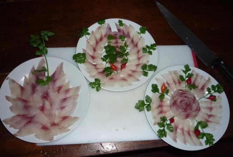 Sushi at Casa Seizo, Moyobamba.